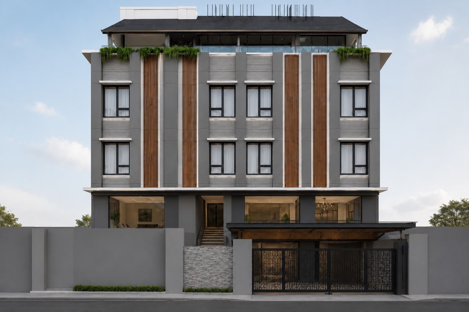 Tampak depan Daniel Luxury Residence
